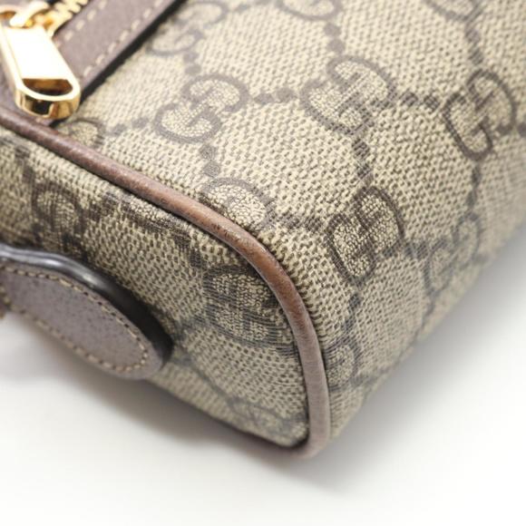 GUCCI Brown Leather Shoulder Bag - Picture 6 of 8